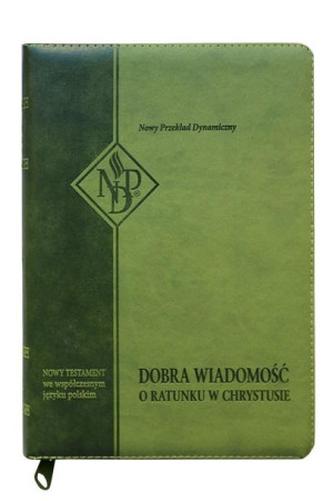 Nowy Testament NPD zielony z paginatorami praca zbiorowa