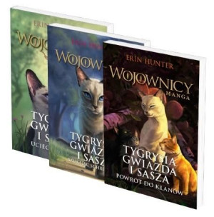 Pakiet: Wojownicy. Tygrysia gwiazda.. - Trylogia Erin Hunter