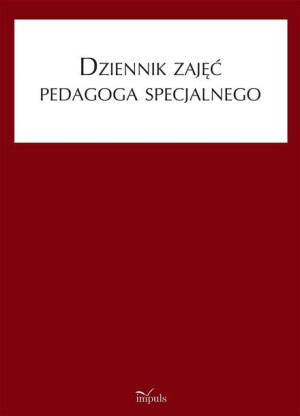 Dziennik zajęć pedagoga specjalnego Anna Franczyk