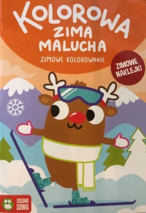 Kolorowa zima malucha. Zimowe kolorowanie praca zbiorowa