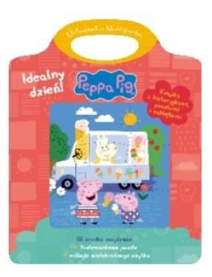 Świnka Peppa. Układanka-Naklejanka. Idealny dzień praca zbiorowa