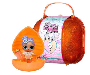 LOL Surprise Walizka Color Change Bubbly Pomarańcz