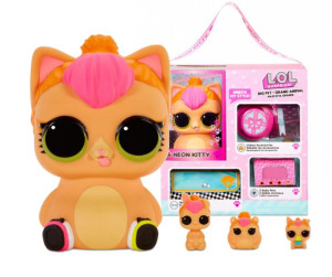 LOL Surprise Zwierzątko BIG Pets NEON KITTY MGA