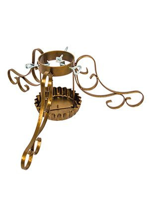 Stojak choinkowy Retro Gold Stojak pod choinkę do 2,2m