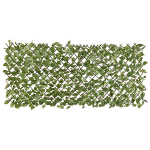 Kratka ogrodowa z listkami laurowymi, 90x180 cm, zielone liście