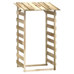 Pergola ogrodowa z daszkiem, 100x90x200 cm, drewno sosnowe