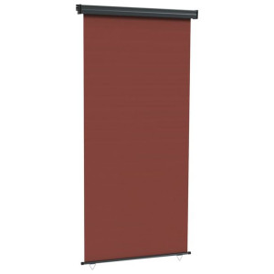Markiza boczna na balkon, 117 x 250 cm, brązowa