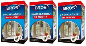 Preparat na muchy dwuskładnikowy Bros x 3 sztuki