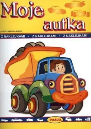 Moje autka z naklejkami Praca zbiorowa