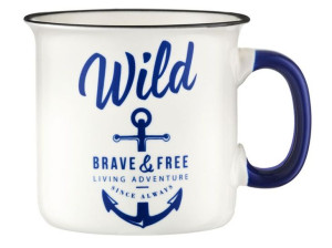 Kubek Porcelanowy Ambition Wild Kotwica 510 Ml