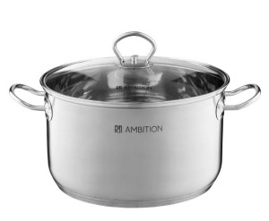 Garnek Z Pokrywką Ambition Acero 26 Cm 8,2 L