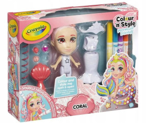 Crayola: Colour n Style Friends Coral