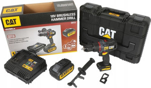Bezszczotkowa Wkrętarka udarowa CAT DX13 18V 80Nm