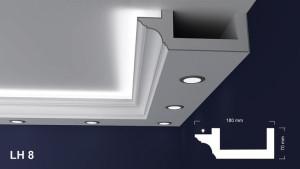 Gzyms Halogenowy XPS Sztukateria