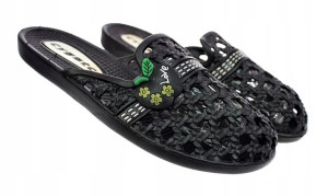 klapki buty meliski czarne basenowe 5352 roz. 38