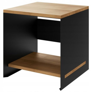 Stolik nocny stolik LOFT do sypialni dąb 40x40
