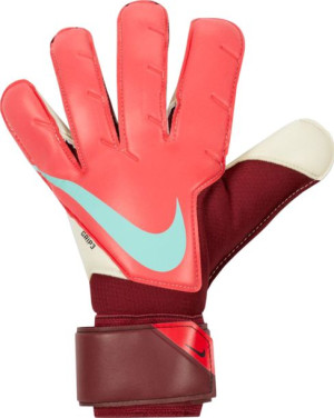 Rękawice bramkarskie Nike Goalkeeper Grip3 FA20 czerwono-bordowe CN5651 660