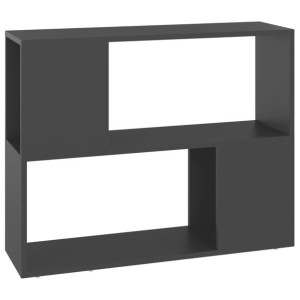 Szafka TV, szara, 80x24x63 cm, płyta wiórowa