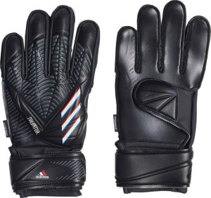 Rękawice bramkarskie adidas Predator Match Fingersave Junior czarne H62437