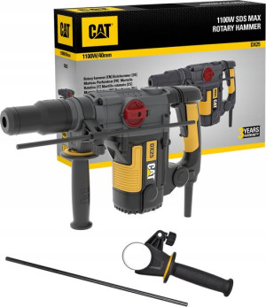Młot udarowy CAT DX25 1100W 40mm SDS Max 2w1