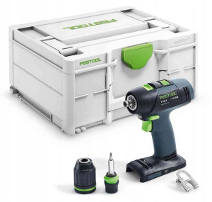 Wiertarko-wkrętarka FESTOOL T18+3 Basic 4,0 18V