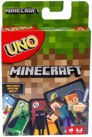 UNO MINECRAFT GRA KARCIANA Mattel FPD61 Orginalna