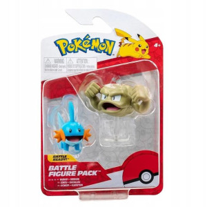 Pokemon Figurki Mudkip I Geodude Oryginalny Zestaw