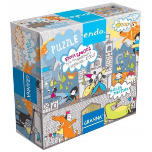 Granna Puzzle + Kolorowanka Epoka Smoka