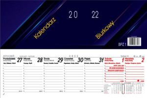 Kalendarz biurkowy poziomy 100x295 DARRIEUS BPZ-1