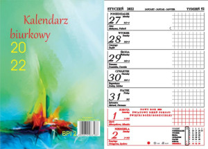 Kalendarz biurkowy pionowy na 2023 120x165 BPI2 DARRIEUS