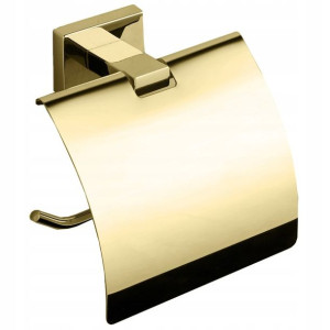 Uchwyt Na Papier Toaletowy Złoty Metalowy Oste 05