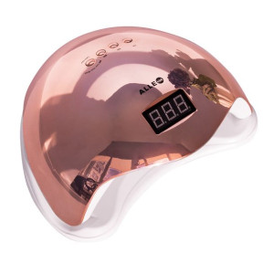 Lampa Do Paznokci Uv/led 48w Do Lakierów Hybrydowych Allelux 5 Rose Gold