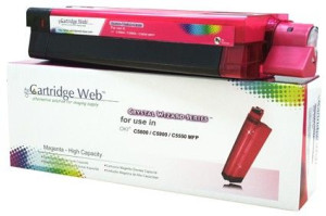 Toner Cartridge Web Magenta Oki C5800 Zamiennik 43324422