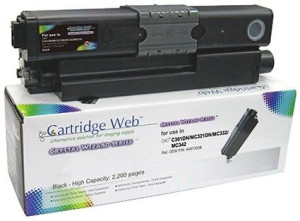 Toner Cartridge Web Black Oki C301 Zamiennik 44973536