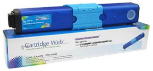 Toner Cartridge Web Cyan Oki C301 Zamiennik 44973535