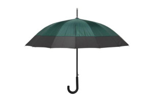 Parasol prosty półautomat Galicja czarno zielony