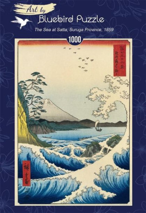 Puzzle 1000 Utagawa Hiroshige, Widok na górę Fuji
