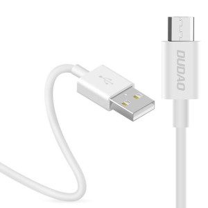Kabel Dudao USB/microUSB 3A 1m biały (L1M)
