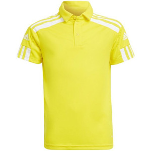 Koszulka dla dzieci adidas squadra 21 polo żółta gp6426