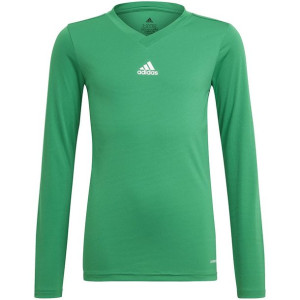 Koszulka dla dzieci adidas team base tee zielona gn7515