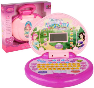 MÓJ LAPTOP KSIĘŻNICZKI komputer edukacyjny dla dzieci - torebka