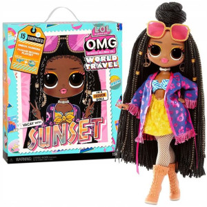 Lalka L.O.L. Surprise O.M.G. Travel Doll Sunset LOL OMG