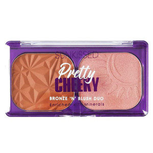Sunkissed Pretty Cheeky Puder Brązujący + Róż