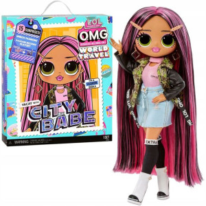 Lalka L.O.L. Surprise O.M.G. LOL Surprise OMG Travel Doll City Babe