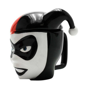 Kubek ceramiczny z pokrywką DC Comics - Harley Quinn (300 ml)