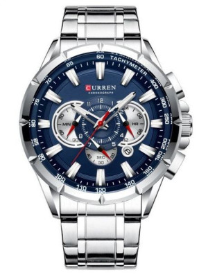Zegarek Męski Curren 8363 (zc018a) - Chronograf