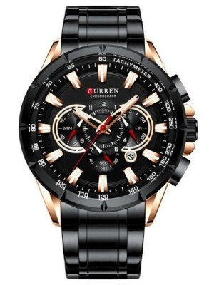 Zegarek Męski Curren 8363 (zc018c) - Chronograf