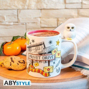 Kubek 3D Harry Potter - Hedwig & Privet Drive - ABS