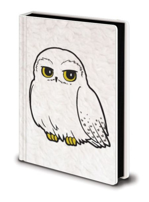Notatnik A5 premium Harry Potter - Hedwiga (puszysty)