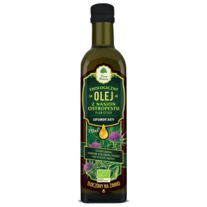 Olej z Nasion Ostropestu plamistego EKO (250 ml) Dary Natury